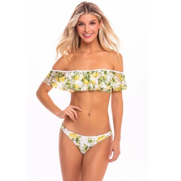 Cabana del Sole KeepIt Crochet Off Shoulder Bikini - Picture 2 of 8